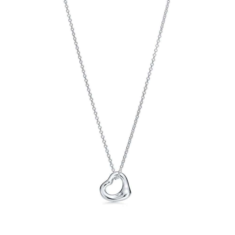 Open heart Tiffany necklace